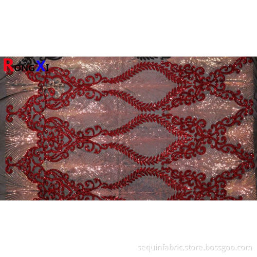 3mm New Design Bag Sequin Fabric For Wholesales